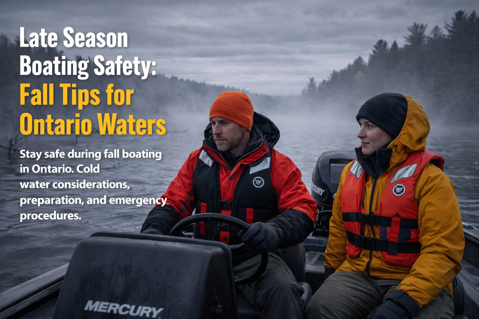 Cold-Water Boating Safety in Ontario: What to Know