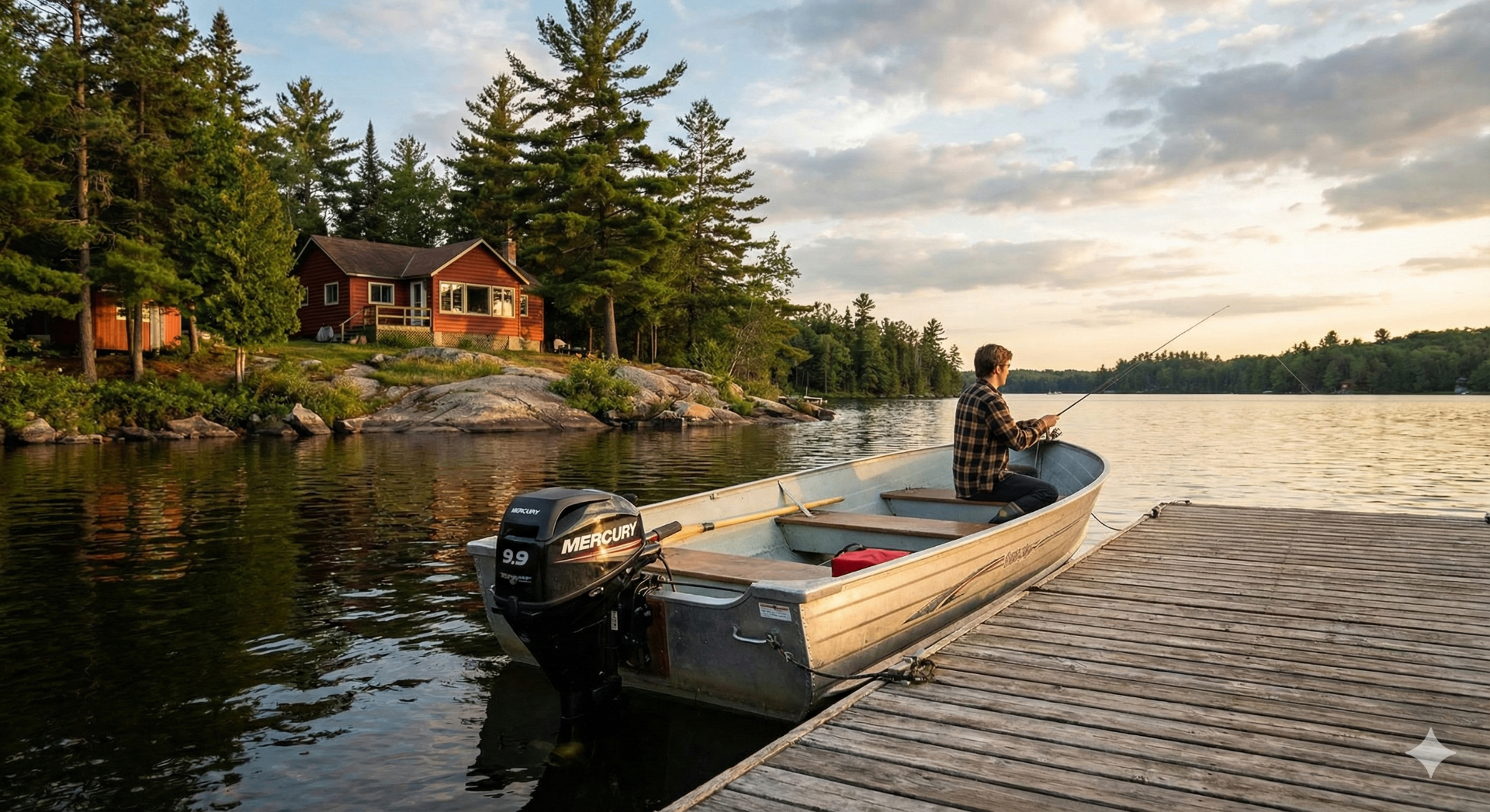 Cottage fishing on Ontario's small lakes