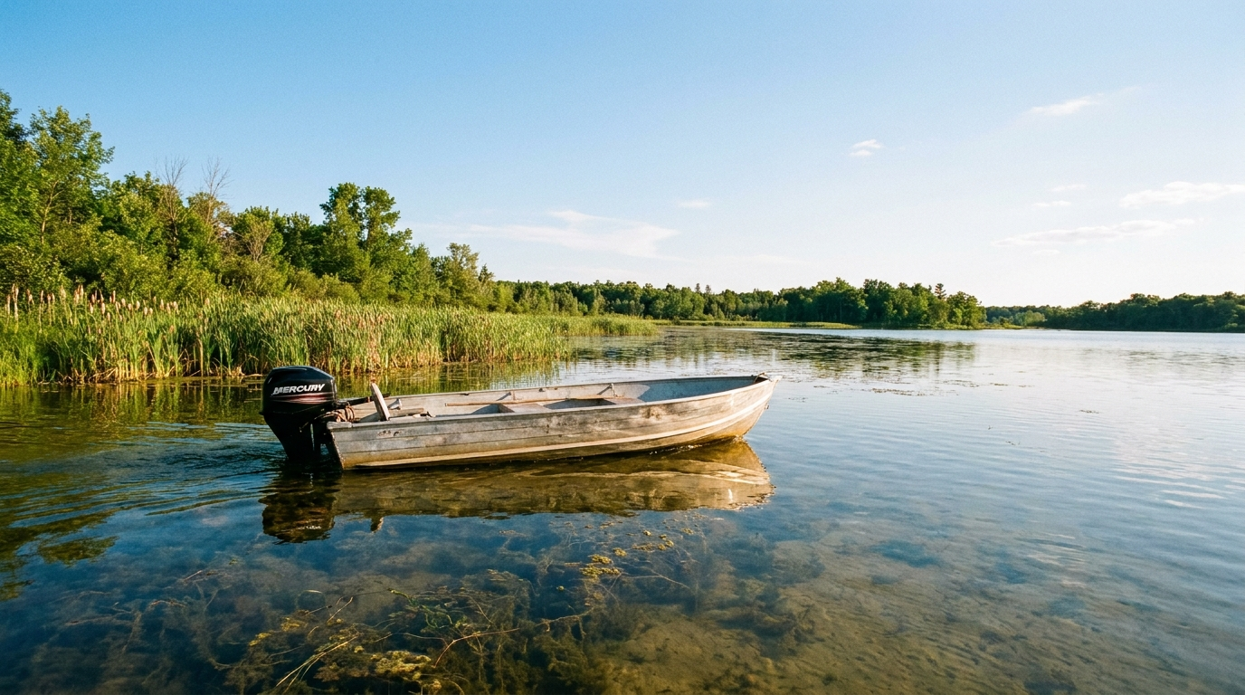 Mercury repower for Bewdley boaters, west-end Rice Lake, Ontario.