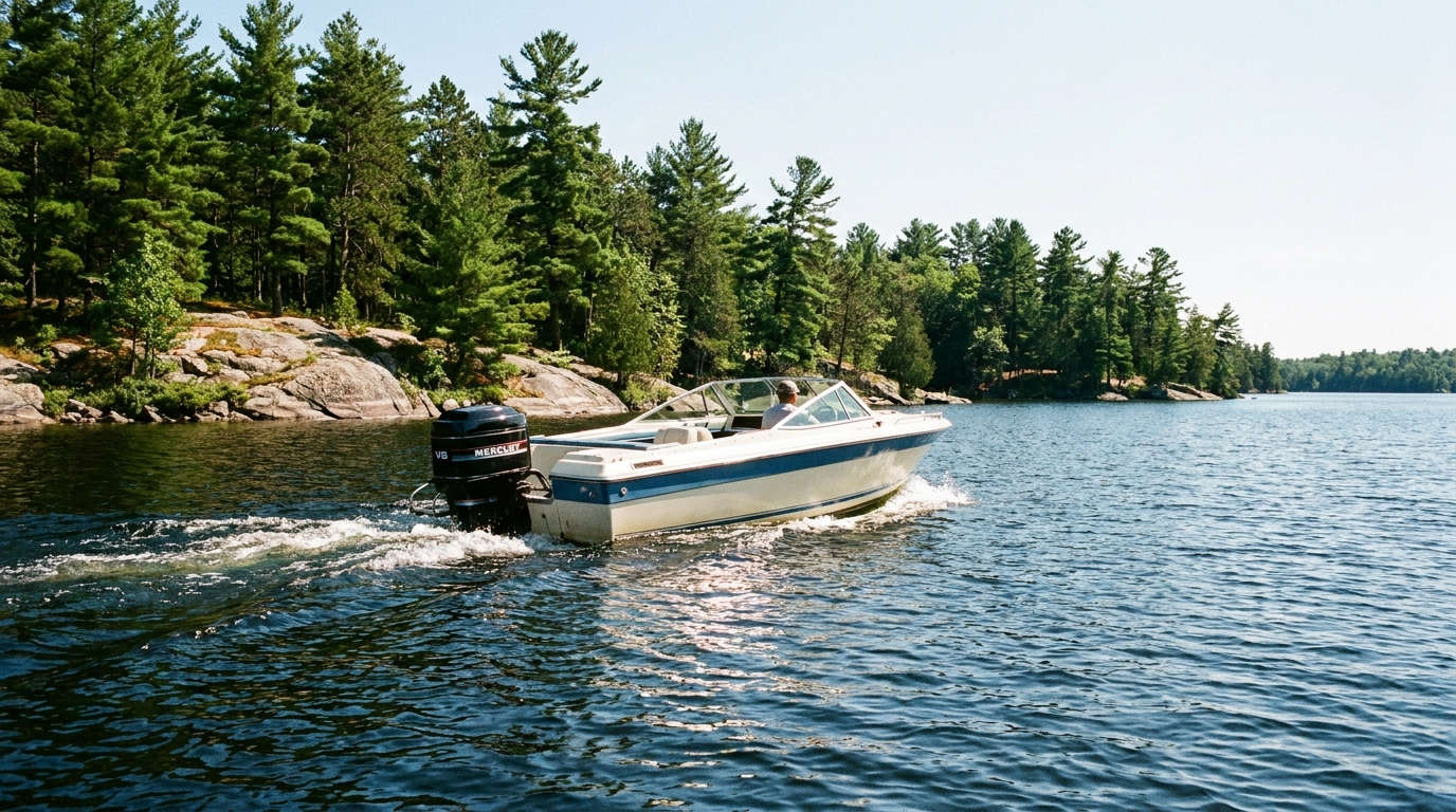 Mercury repower for Lakefield, Ontario boaters near Stony Lake.